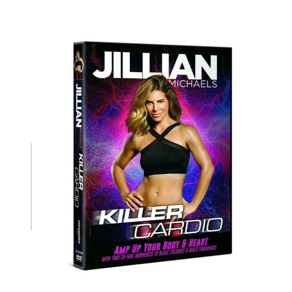 Jillian Michaels Killer Cardio DVD Fitness Workout, NEW SEALED DVD